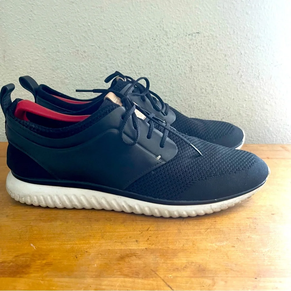 Adidas Black and White Sneakers with Ergonomic Sole